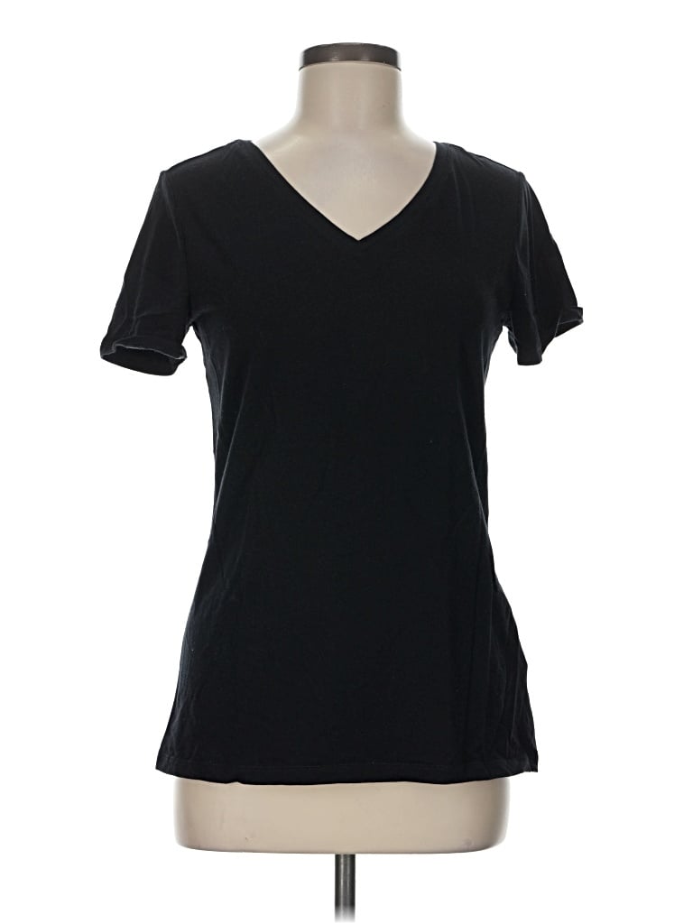 Pre-owned Amazon Essentials Short Sleeve T-shirt In Black