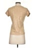 Guess Metallic Tan Short Sleeve T-Shirt Size S - photo 2