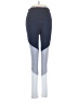 Whisper Color Block Blue Yoga Pants Size M - photo 1