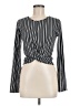 Wishful Park Black Long Sleeve Top Size M - photo 1
