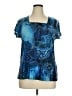 Chico's Blue Short Sleeve T-Shirt Size XL (3) - photo 1