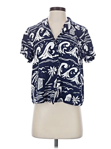 C&C California Short Sleeve Blouse (view 1)