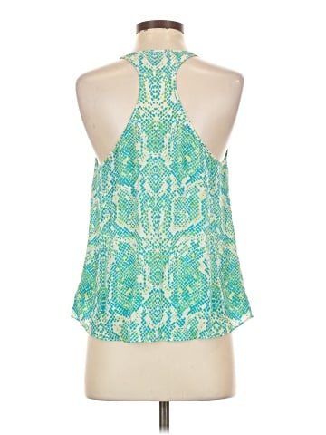Bebe Sleeveless Silk Top (view 2)