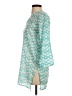 Roberta Roller Rabbit 100% Cotton Teal Kimono Size XS - photo 5