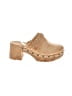 Kork-Ease 100% Leather Tan Mule/Clog Size 7 - photo 1