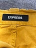 Express Solid Yellow Shorts Size 2 - photo 3