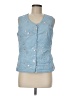 Ariat 100% Polyester Blue Denim Vest Size M - photo 1