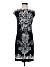 En Focus Studio Graphic Black Cocktail Dress Size 4 - photo 1