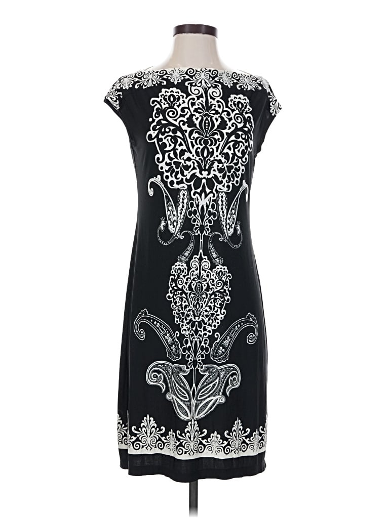 Pre-owned En Focus Studio Cocktail Dress In Black