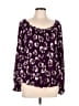 Torrid Purple Long Sleeve Blouse Size Lg Plus (0) - photo 1