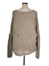 Eileen Fisher 100% Alpaca Metallic Tan Wool Pullover Sweater Size XL - photo 2