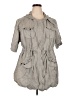 Torrid 100% Lyocell Gray Trenchcoat Size 3X Plus (3) - photo 1