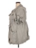 Torrid 100% Lyocell Gray Trenchcoat Size 3X Plus (3) - photo 5