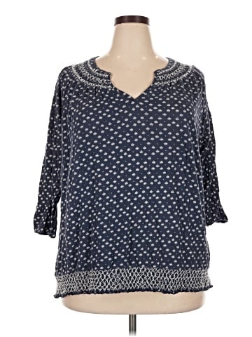 Lucky Brand 3/4 Sleeve Blouse (view 1)