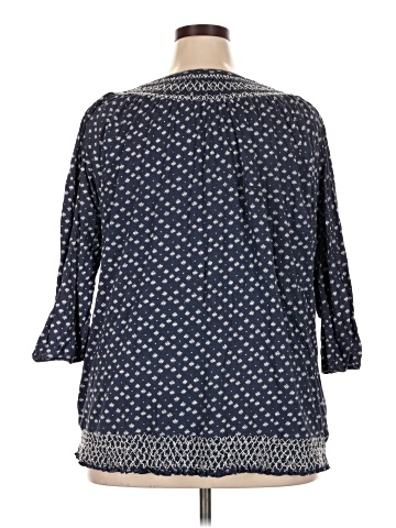 Lucky Brand 3/4 Sleeve Blouse (view 2)