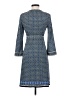 Max Studio Print Blue Casual Dress Size XS - photo 2