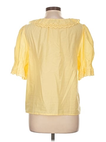 J.Crew Factory Store Short Sleeve Blouse (view 2)