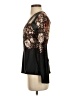 Venus Black Long Sleeve Blouse Size XS - photo 5