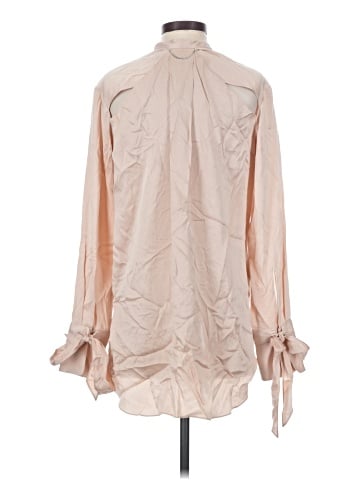 Rag & Bone Long Sleeve Silk Top (view 2)