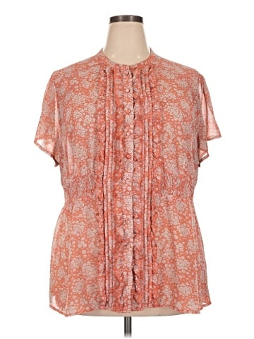 Torrid Short Sleeve Blouse (view 1)