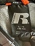 Russell Athletic 100% Polyester Color Block Gray Track Jacket Size 10 - 12 - photo 3