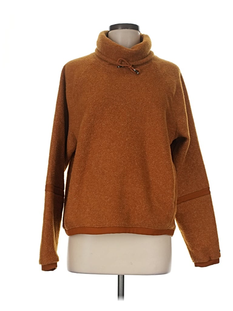 Pre-owned Nike Turtleneck Sweater In Brown