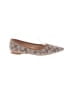 Coach 100% Leather Paisley Brown Flats Size 6 1/2 - photo 1