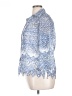 Alfred Dunner Print Blue Blazer Size M - photo 5