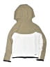 Nike 100% Polyester Tan Zip Up Hoodie Size S (kids) - photo 2