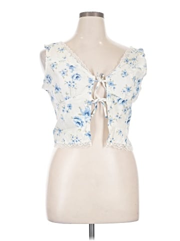 Derek Heart Sleeveless Blouse (view 1)