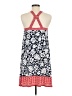 Max Studio Print Blue Casual Dress Size M - photo 2