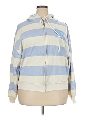 Mighty Fine Zip Up Hoodie (view 1)