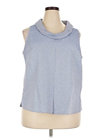 ELOQUII Sleeveless Blouse (view 1)