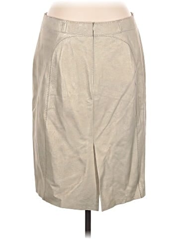 Elie Tahari Faux Leather Skirt (view 2)