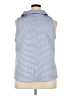 ELOQUII 100% Polyester Blue Sleeveless Blouse Size 18 Plus - photo 2