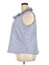 ELOQUII 100% Polyester Blue Sleeveless Blouse Size 18 Plus - photo 5