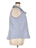 ELOQUII 100% Polyester Blue Sleeveless Blouse Size 18 Plus - photo 4