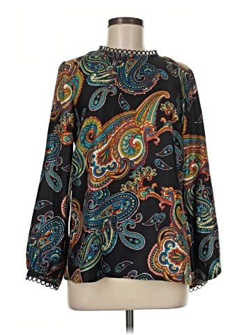 J.Crew Long Sleeve Silk Top (view 1)
