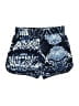 Intermix Print Blue Shorts Size S - photo 1