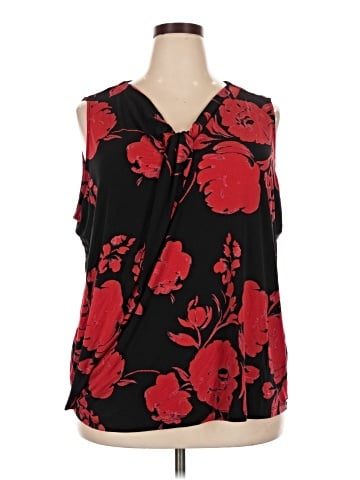 Calvin Klein Sleeveless Blouse (view 1)