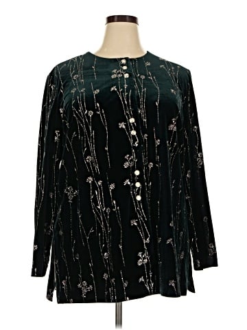 MSK Long Sleeve Blouse (view 1)