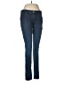Express Jeans Solid Blue Jeans Size 6 - photo 1