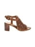 Franco Sarto 100% Leather Tan Sandals Size 6 1/2 - photo 1