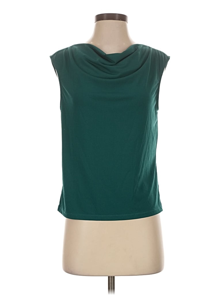 Pre-owned Halara Sleeveless Blouse In Green