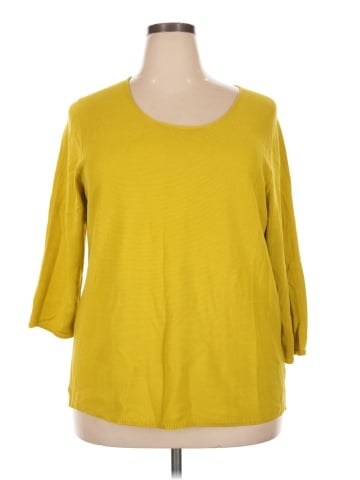 Coldwater Creek Silk Pullover Sweater (view 1)