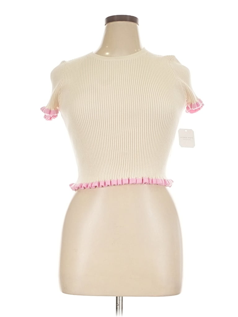 Pre-owned Altar'd State Cardigan Sweater In Pink