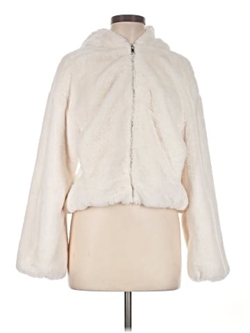Bershka Faux Fur Jacket (view 1)