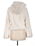 Bershka Ivory Faux Fur Jacket Size M - photo 2