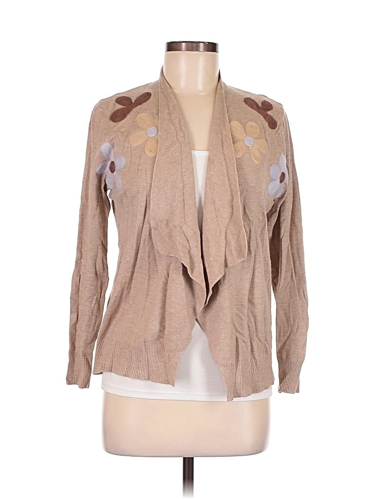 Pre-owned Aaeda Cardigan Sweater In Tan