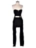 Material Girl Solid Black Jumpsuit Size S - photo 1